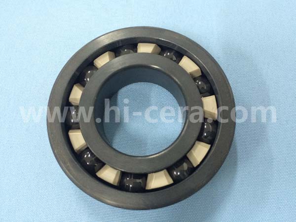 Silicon nitride full ceramic bearing 6206