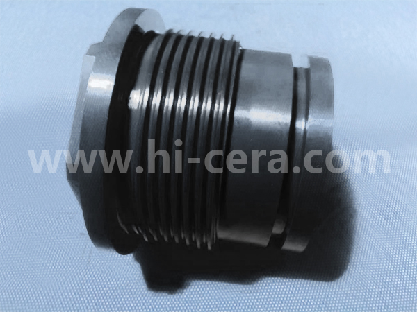 Silicon nitride bushing with screw